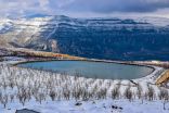 Laklouk Lake In Winter